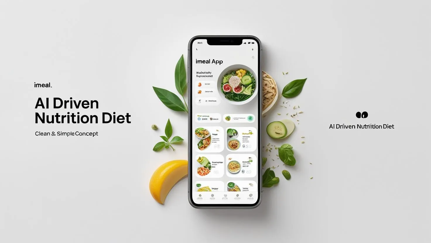 iMeal App - Clean & Simple